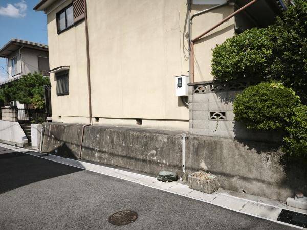 宇治市広野町桐生谷　古家付売土地 現地写真