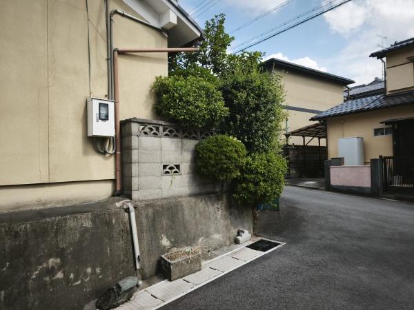 宇治市広野町桐生谷　古家付売土地 現地写真