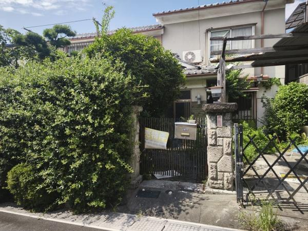 宇治市広野町桐生谷　古家付売土地 現地写真