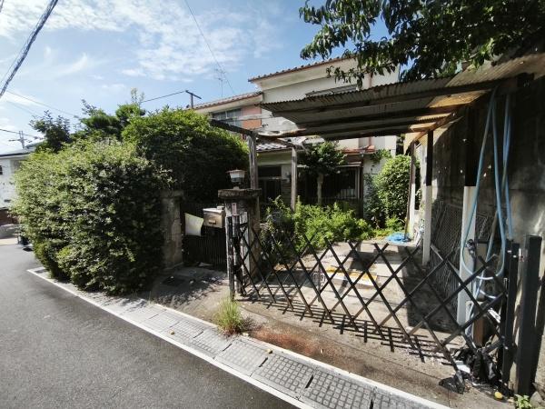 宇治市広野町桐生谷　古家付売土地 現地写真