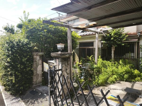 宇治市広野町桐生谷　古家付売土地 現地写真
