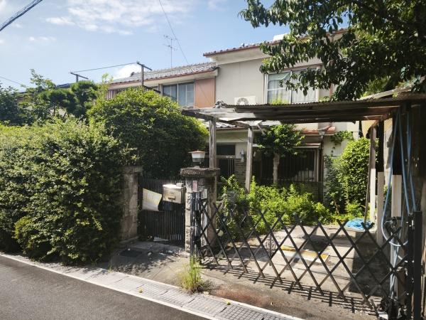 宇治市広野町桐生谷　古家付売土地 現地写真