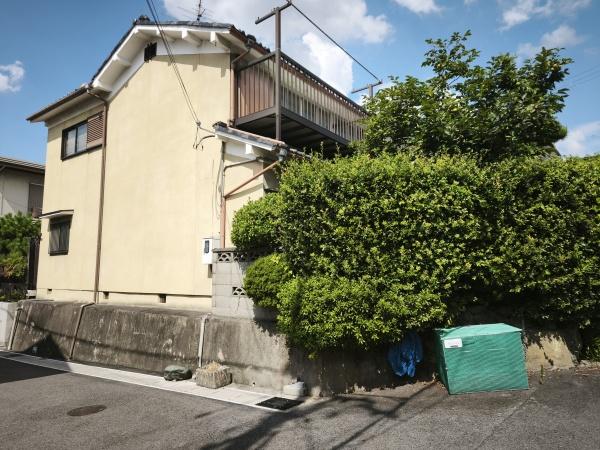 宇治市広野町桐生谷　古家付売土地 現地写真