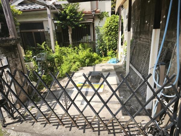 宇治市広野町桐生谷　古家付売土地 現地写真