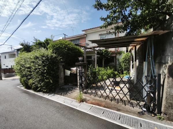 宇治市広野町桐生谷　古家付売土地 現地写真