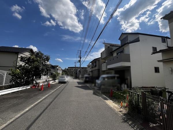 京都市山科区西野野色町　建築条件無売土地 現地写真
