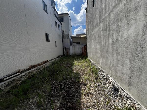 京都市山科区西野野色町　建築条件無売土地 現地写真