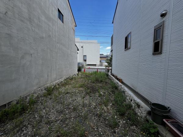 京都市山科区西野野色町　建築条件無売土地 現地写真