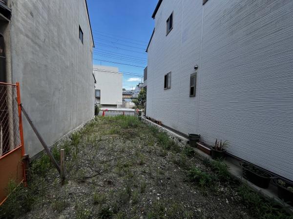京都市山科区西野野色町　建築条件無売土地 現地写真