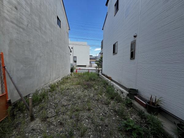 京都市山科区西野野色町　建築条件無売土地 現地写真