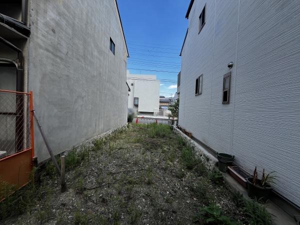 京都市山科区西野野色町　建築条件無売土地 現地写真