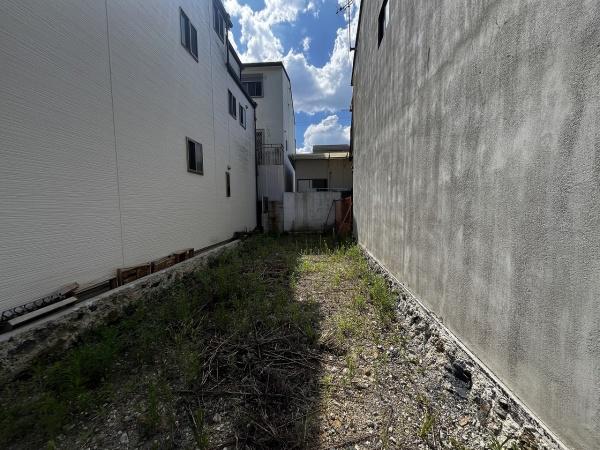 京都市山科区西野野色町　建築条件無売土地 現地写真