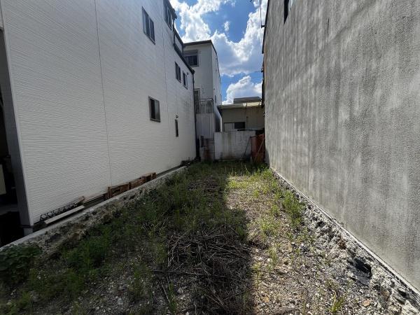 京都市山科区西野野色町　建築条件無売土地 現地写真