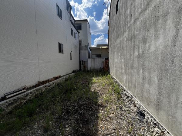 京都市山科区西野野色町　建築条件無売土地 現地写真