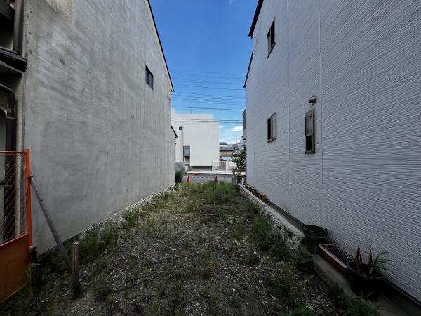 京都市山科区西野野色町　建築条件無売土地 現地写真