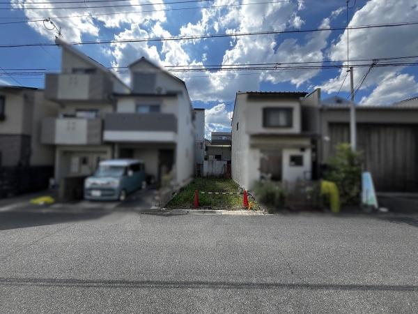 京都市山科区西野野色町　建築条件無売土地 現地写真
