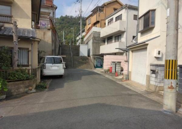 京都市北区衣笠西開キ町　中古戸建 現地写真（前面道路含む現地写真）