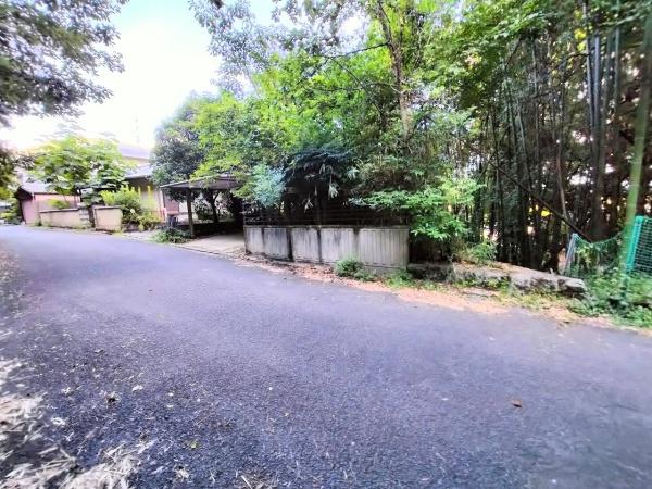 京都市北区衣笠赤阪町　中古戸建 現地写真（前面道路含む現地写真）