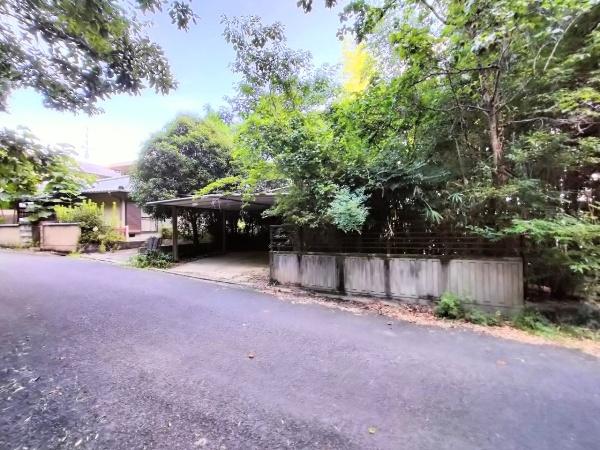 京都市北区衣笠赤阪町　中古戸建 現地写真（前面道路含む現地写真）