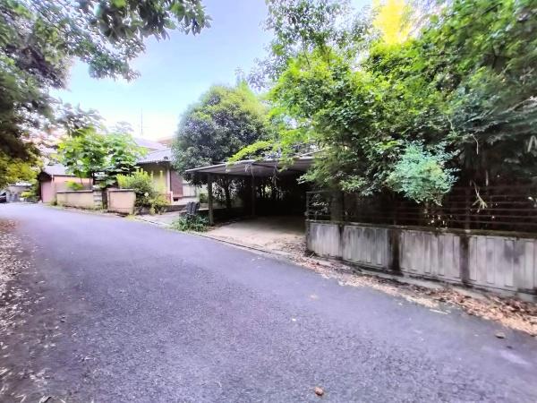 京都市北区衣笠赤阪町　中古戸建 現地写真（前面道路含む現地写真）