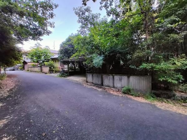 京都市北区衣笠赤阪町　中古戸建 現地写真（前面道路含む現地写真）