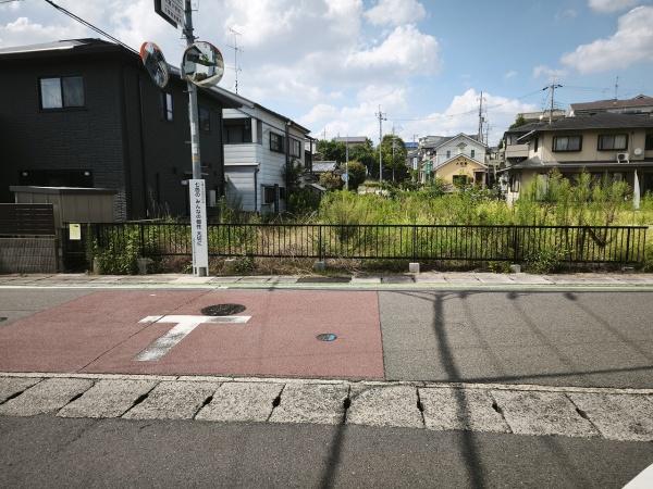 宇治市広野町小根尾　建築条件無売土地 現地写真
