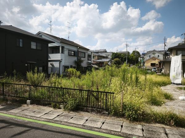 宇治市広野町小根尾　建築条件無売土地 現地写真