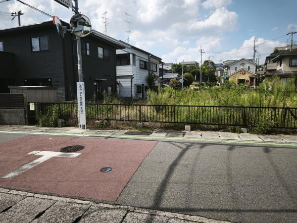 宇治市広野町小根尾　建築条件無売土地 現地写真