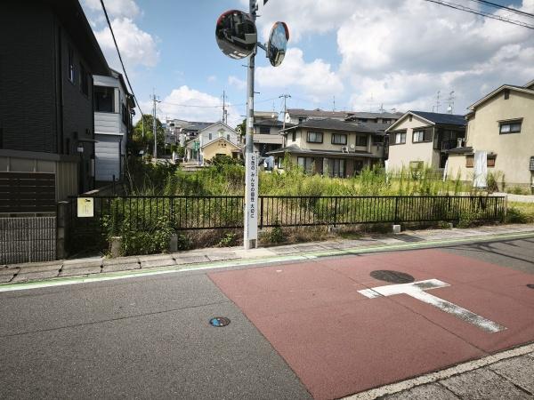 宇治市広野町小根尾　建築条件無売土地 現地写真