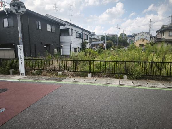 宇治市広野町小根尾　建築条件無売土地 現地写真