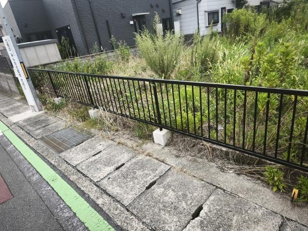 宇治市広野町小根尾　建築条件無売土地 現地写真