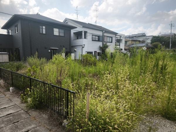 宇治市広野町小根尾　建築条件無売土地 現地写真