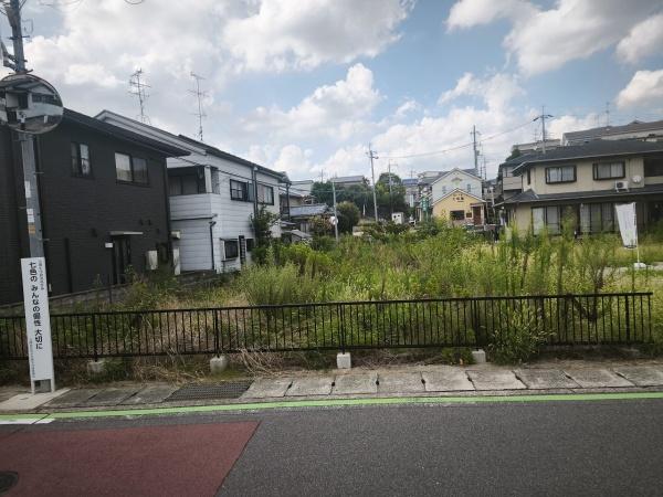 宇治市広野町小根尾　建築条件無売土地 現地写真