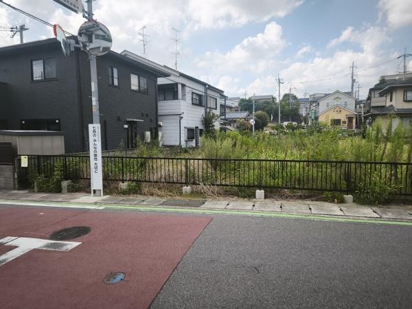 宇治市広野町小根尾　建築条件無売土地 現地写真