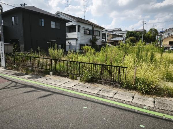 宇治市広野町小根尾　建築条件無売土地 現地写真