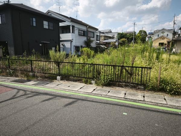 宇治市広野町小根尾　建築条件無売土地 現地写真