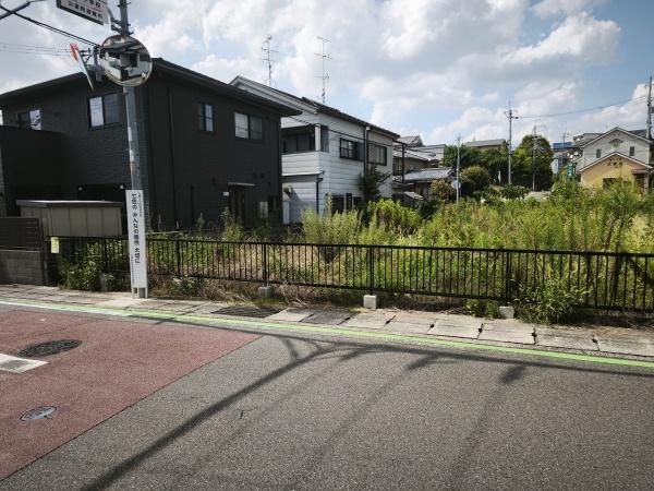 宇治市広野町小根尾　建築条件無売土地 現地写真