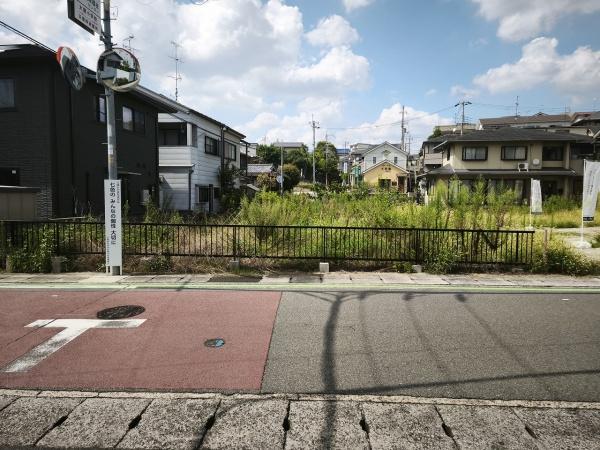 宇治市広野町小根尾　建築条件無売土地 現地写真