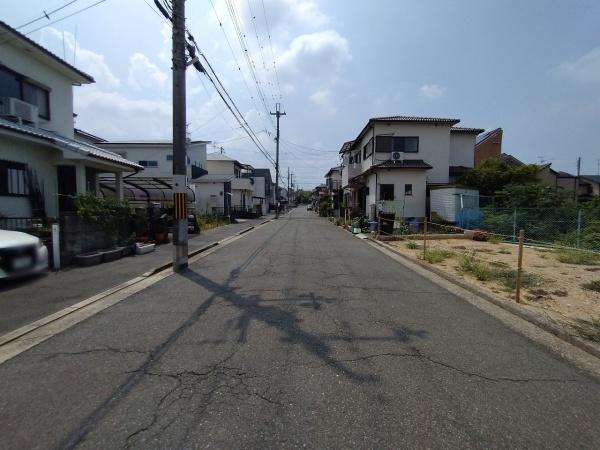 堺市中区上之　売土地 現地写真（前面道路含む現地写真）