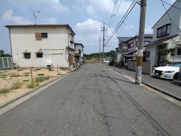 堺市中区上之　売土地 現地写真（前面道路含む現地写真）