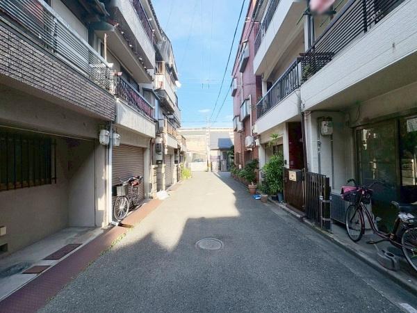 大阪市平野区平野東1丁目　中古戸建 現地写真（前面道路含む現地写真）