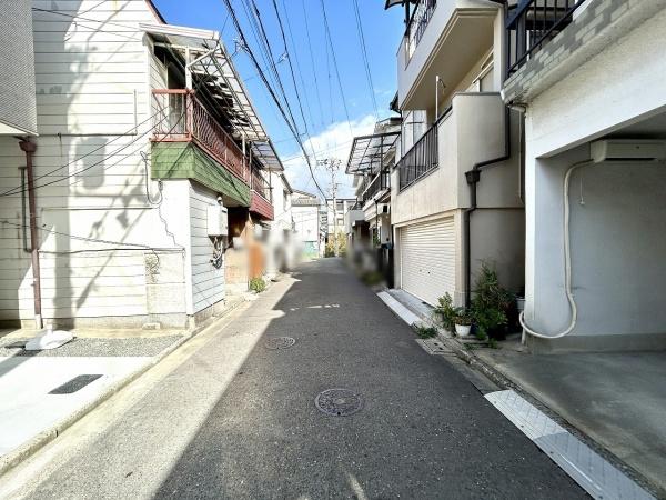 堺市東区野尻町　新築戸建 現地写真（前面道路含む現地写真）
