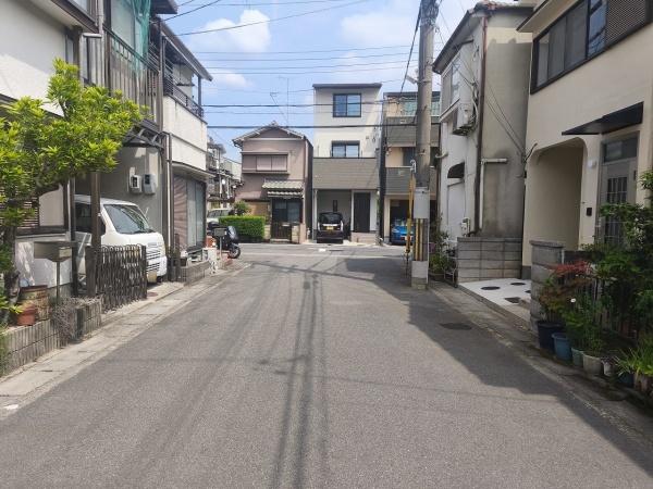 京都市山科区椥辻封シ川町　中古戸建 現地写真（前面道路含む現地写真）