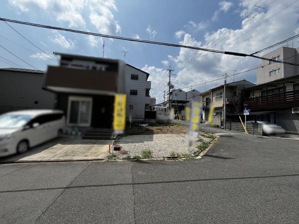 京都市北区紫竹牛若町　1号地　建築条件付売土地 現地写真