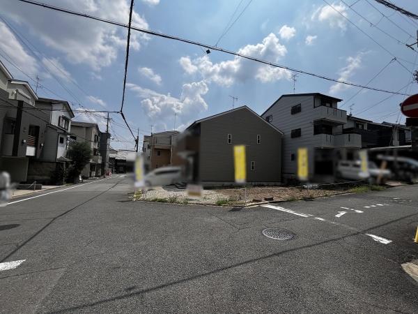 京都市北区紫竹牛若町　1号地　建築条件付売土地 現地写真
