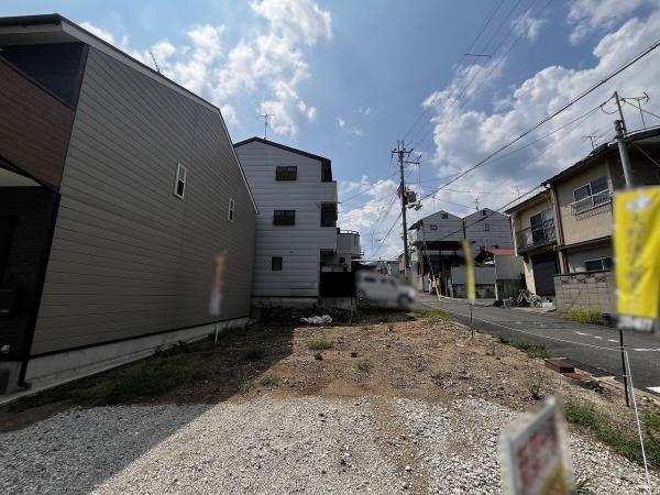 京都市北区紫竹牛若町　1号地　建築条件付売土地 現地写真