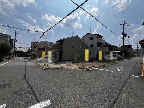 京都市北区紫竹牛若町　1号地　建築条件付売土地 現地写真