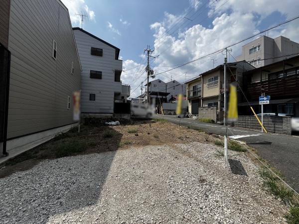 京都市北区紫竹牛若町　1号地　建築条件付売土地 現地写真