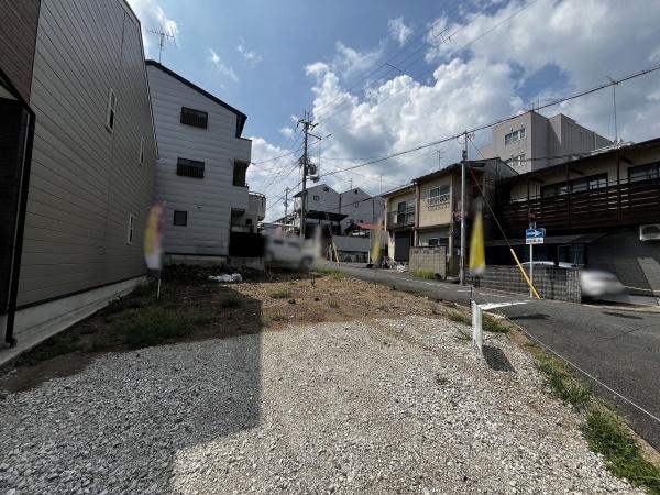 京都市北区紫竹牛若町　1号地　建築条件付売土地 現地写真