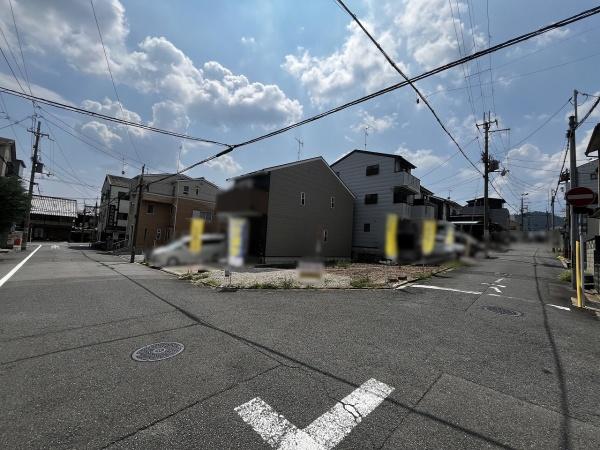 京都市北区紫竹牛若町　1号地　建築条件付売土地 現地写真